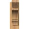 Ekena Millwork Balboa Slat Smooth Outlooker, Western Red Cedar, 5 1/2"W x 16"D x 16"H OUT06X16X16BOA06SWR - alternate 3